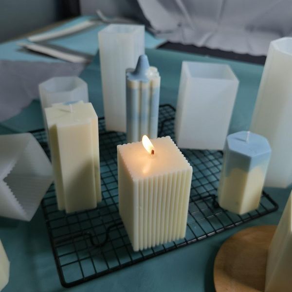 craft tools striped cube silicone candle mold for diy handmade plaster ornaments handicrafts soap mould making
craft tools striped cube silicone candle mold for diy handmade plaster ornaments handicrafts soap mould making