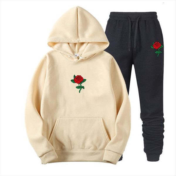 2 piece set hoodies mens tracksuit sweatpants suit rose flower print men women sweatshirt fleece hoodie pants jogging pullover, Gray
2 piece set hoodies mens tracksuit sweatpants suit rose flower print men women sweatshirt fleece hoodie pants jogging pullover, Gray