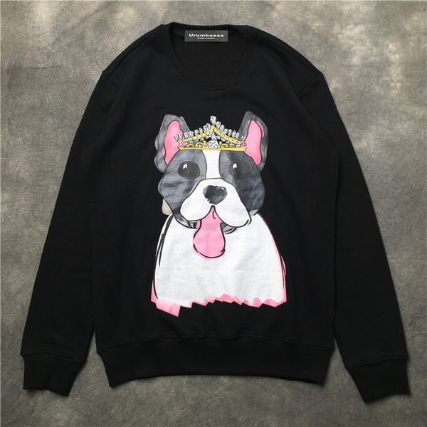 men's hoodies & sweatshirts female/male casual autumn long-sleeve dog with hood d186, Black
men's hoodies & sweatshirts female/male casual autumn long-sleeve dog with hood d186, Black