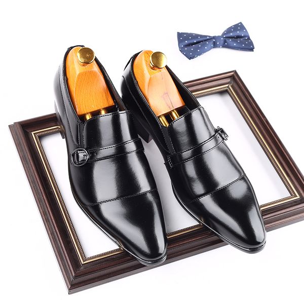 45.46.47 size spring new mens leather shoes business shoes casual formal wear trendy belt buckle driving mens shoes pointed-toe slip-on, Black
45.46.47 size spring new mens leather shoes business shoes casual formal wear trendy belt buckle driving mens shoes pointed-toe slip-on, Black