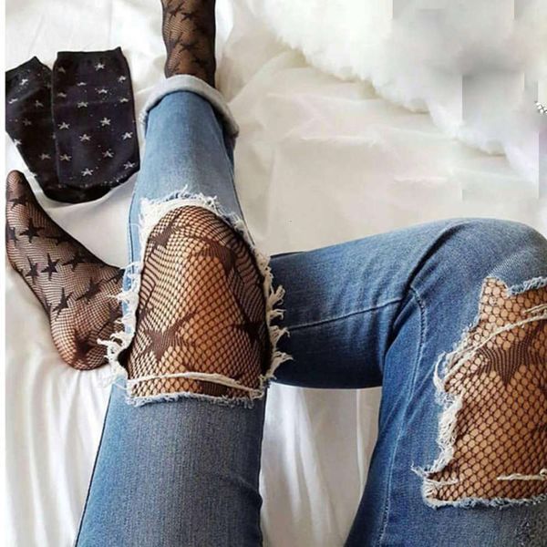 fashion cool star printed fishnet tights hollow out mesh pantyhose punk pattern black women, Black;white
fashion cool star printed fishnet tights hollow out mesh pantyhose punk pattern black women, Black;white