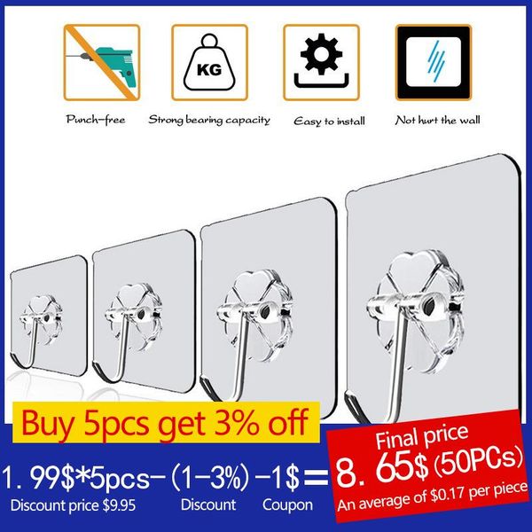 hooks & rails transparent for bathroom self adhesive door wall hook hanger suction kitchen storage garlands towel hanging
hooks & rails transparent for bathroom self adhesive door wall hook hanger suction kitchen storage garlands towel hanging