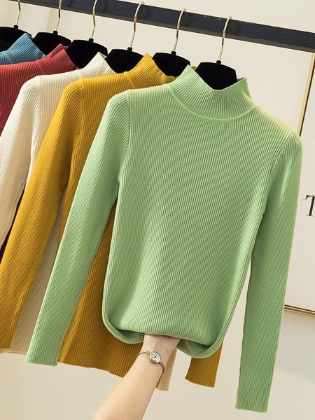 women's sweaters autumn winter women long sleeve turtleneck tight stretch pull office pullover korean clothes clothing on sale, White;black
women's sweaters autumn winter women long sleeve turtleneck tight stretch pull office pullover korean clothes clothing on sale, White;black