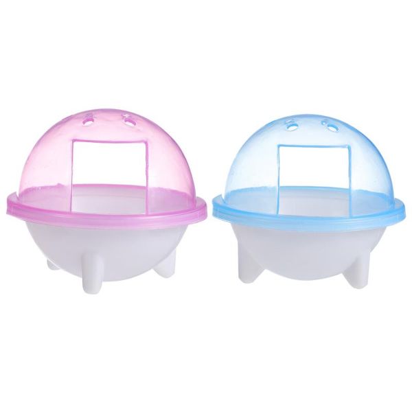 small animal supplies 2pcs hamster bathroom toilet bathtub cage accessories