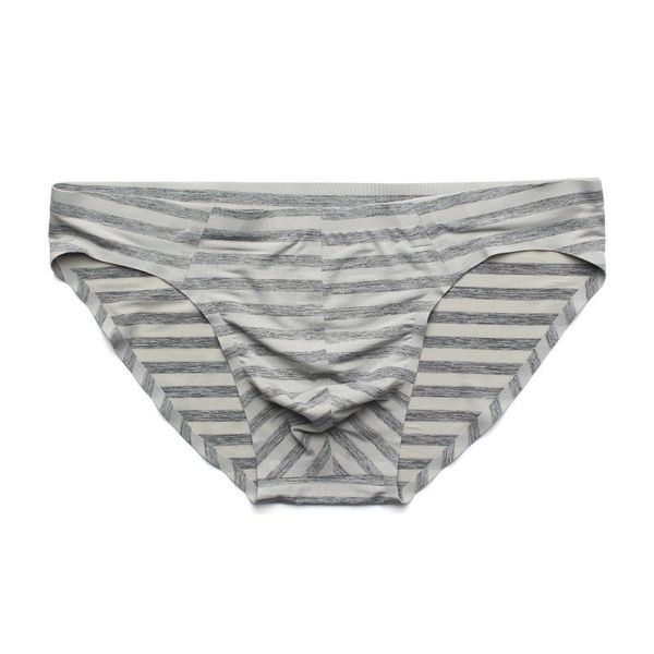 underpants men's underwear seamless one-piece briefs ice silk striped low-rise youth pants, Black;white
underpants men's underwear seamless one-piece briefs ice silk striped low-rise youth pants, Black;white