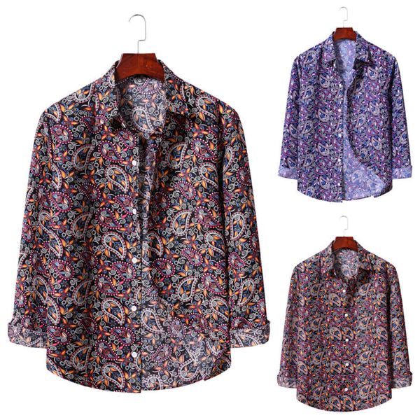 men's casual shirts shirtautumn winter large spring and autumn loose men's floral fashion long sleeve shirt wofm, White;black
men's casual shirts shirtautumn winter large spring and autumn loose men's floral fashion long sleeve shirt wofm, White;black