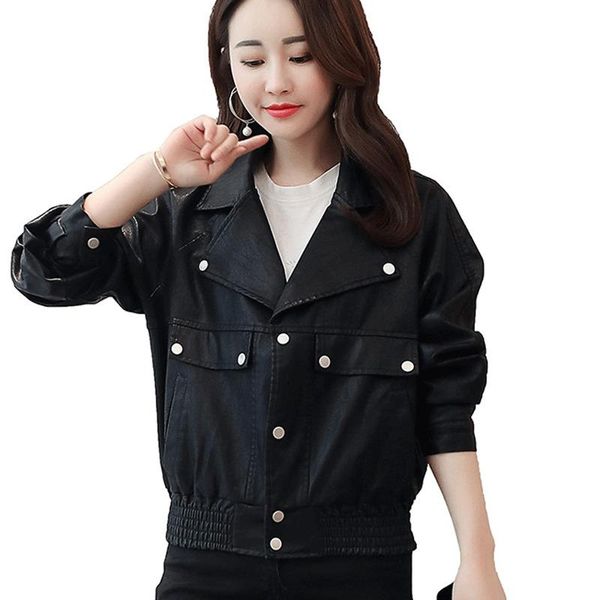 women's leather & faux 2021 autumn jacket women short coat plus size motorcycle black female
women's leather & faux 2021 autumn jacket women short coat plus size motorcycle black female