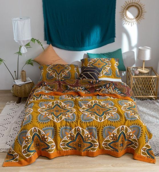 3pcs bohemian cotton gauze quilt bedspread for bed yellow yarn blanket travel flower linen soft throw pillow towel blankets
3pcs bohemian cotton gauze quilt bedspread for bed yellow yarn blanket travel flower linen soft throw pillow towel blankets