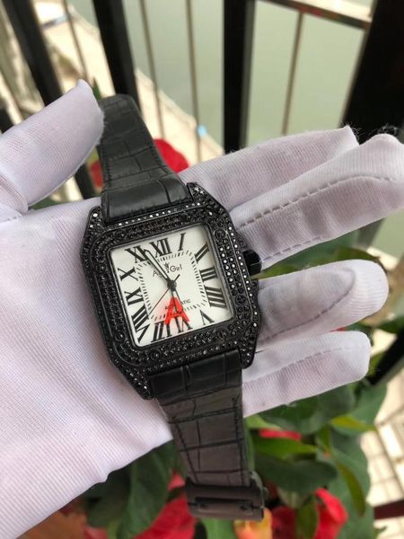 wristwatches men automatic mechanical rose gold black brown leather sapphire stainless steel watch iced diamond sport, Slivery;brown
wristwatches men automatic mechanical rose gold black brown leather sapphire stainless steel watch iced diamond sport, Slivery;brown