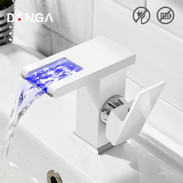 basin faucet bathroom waterfall sink tap brass vanity bath mixer with 3 colors temperature sensor water faucets
basin faucet bathroom waterfall sink tap brass vanity bath mixer with 3 colors temperature sensor water faucets