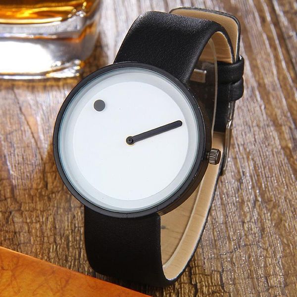 wristwatches fashion creative watches men simple dot and line stylish quartz casual reloje hombre, Slivery;brown
wristwatches fashion creative watches men simple dot and line stylish quartz casual reloje hombre, Slivery;brown