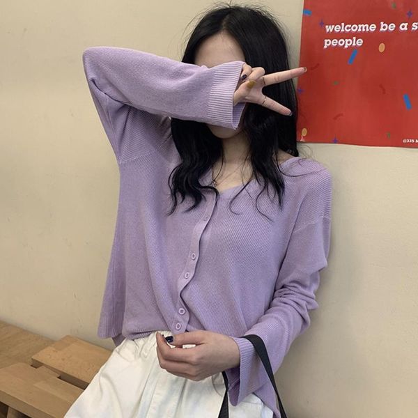 women 2021 autumn spring button front crop knitted v-neck ribbed knit cardigans soft sweater for women's knits & tees, White
women 2021 autumn spring button front crop knitted v-neck ribbed knit cardigans soft sweater for women's knits & tees, White