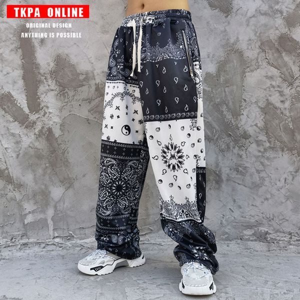 fashion boutique pants tkpa high street cashew flower color matching full print straight men's hip hop corset casual, Black
fashion boutique pants tkpa high street cashew flower color matching full print straight men's hip hop corset casual, Black