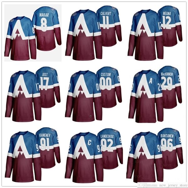 96 Custom Colorado Avalanche 2020 Stadium Series Ice Hockey Jerseys Cale Makar Matt Calvert Jayson Megna Tyson Jost Vladislav Kamenev Rantanen, Black men size s-xxxl
96 Custom Colorado Avalanche 2020 Stadium Series Ice Hockey Jerseys Cale Makar Matt Calvert Jayson Megna Tyson Jost Vladislav Kamenev Rantanen, Black men size s-xxxl