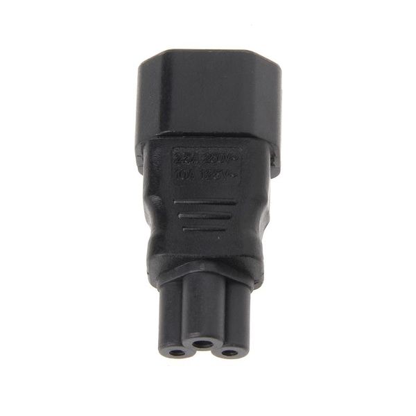 smart power plugs iec 320 c14 3-pin male to c5 female straight plug converter adapter t84c
smart power plugs iec 320 c14 3-pin male to c5 female straight plug converter adapter t84c
