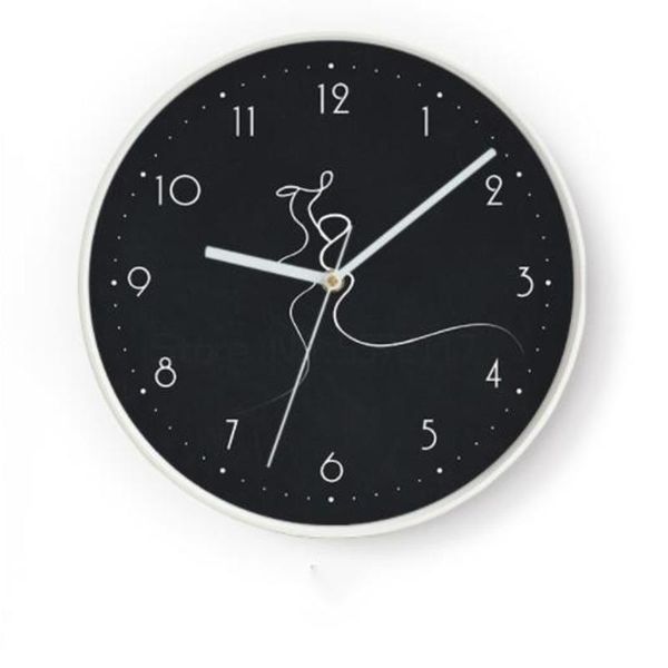 wall clocks clock simple modern black and white art watch silent second sweeping movement
wall clocks clock simple modern black and white art watch silent second sweeping movement