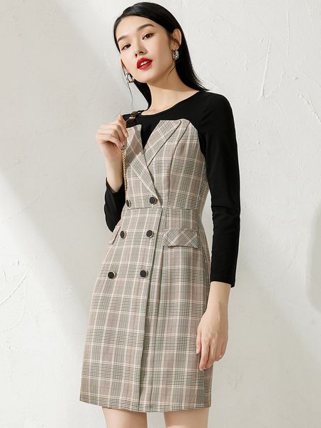 western style goddess temperament fake two-piece dress autumn 2021new french style design socialite suit hip skirt, Black;gray
western style goddess temperament fake two-piece dress autumn 2021new french style design socialite suit hip skirt, Black;gray