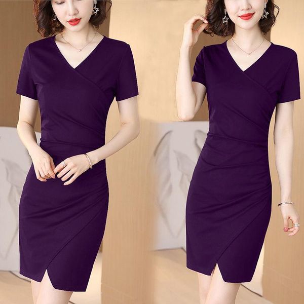 casual dresses women summer short-sleeved dress 2021 women's irregular vestido de mujer femme robe, Black;gray
casual dresses women summer short-sleeved dress 2021 women's irregular vestido de mujer femme robe, Black;gray