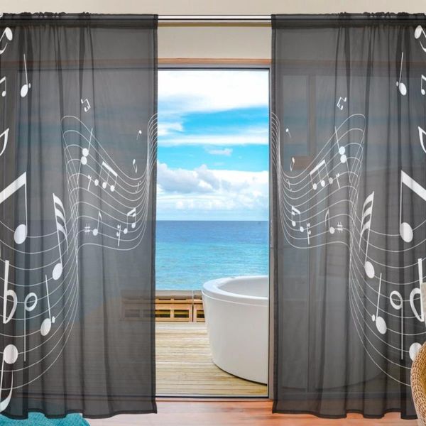 curtain & drapes black music voile curtains bedroom sheer for living room tulle curtains/panels window screening
curtain & drapes black music voile curtains bedroom sheer for living room tulle curtains/panels window screening