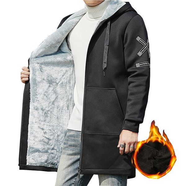 men winter thicken fleece jacket mens casual hooded coat cargo cotton jackets windbreaker outwear man, Tan;black
men winter thicken fleece jacket mens casual hooded coat cargo cotton jackets windbreaker outwear man, Tan;black
