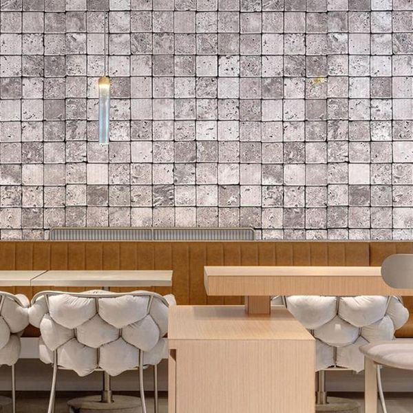 wallpapers 3d stereo retro old stone brick mosaic wallpaper restaurant wine living room bedroom bar gray pvc matte
wallpapers 3d stereo retro old stone brick mosaic wallpaper restaurant wine living room bedroom bar gray pvc matte