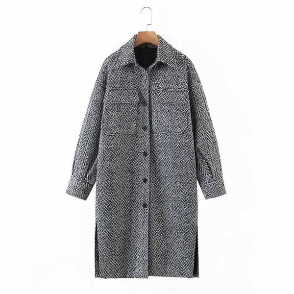 merodi women winter fashion woolen gray za coats female stylish single breasetd thick outwear ladies pockes long jackets ovesize 211029, Black;brown
merodi women winter fashion woolen gray za coats female stylish single breasetd thick outwear ladies pockes long jackets ovesize 211029, Black;brown