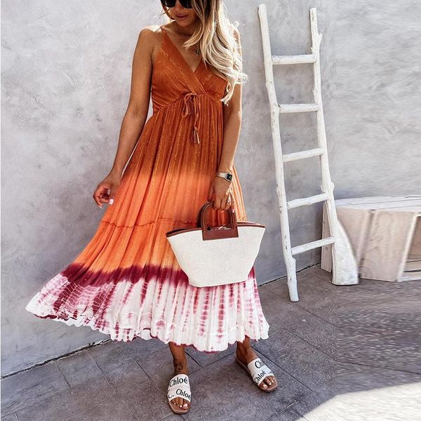 casual dresses v neck slim a-line maxi dress fashion tie-dye printed patchwork party women summer sleeveless sling long spring deep, Black;gray
casual dresses v neck slim a-line maxi dress fashion tie-dye printed patchwork party women summer sleeveless sling long spring deep, Black;gray