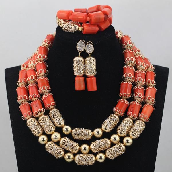 earrings & necklace dubai gold coral costume jewelry engagement trendy charms 3 layers african beaded wedding set abl936, Silver
earrings & necklace dubai gold coral costume jewelry engagement trendy charms 3 layers african beaded wedding set abl936, Silver