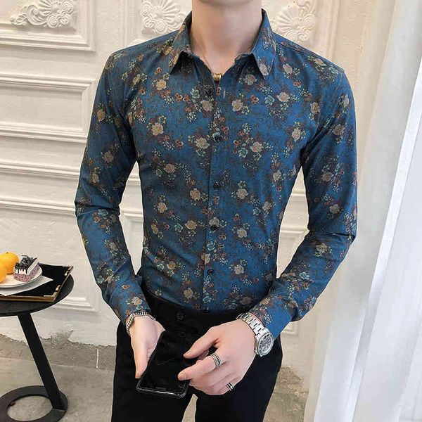 t shirts casual korean floral fine fitting long-sleeve for men's clothes all games streetwear blouse ojph, White;black 
t shirts casual korean floral fine fitting long-sleeve for men's clothes all games streetwear blouse ojph, White;black