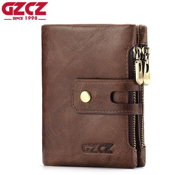 wallets double zipper leather wallet anti-rfid theft brush coin purse short style men's large-capacity christmas gift, Red;black
wallets double zipper leather wallet anti-rfid theft brush coin purse short style men's large-capacity christmas gift, Red;black