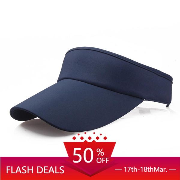 arrival adjustable men women summer sport headband classic sun visor hat cap sports ladies beach wide brim hats, Blue;gray
arrival adjustable men women summer sport headband classic sun visor hat cap sports ladies beach wide brim hats, Blue;gray