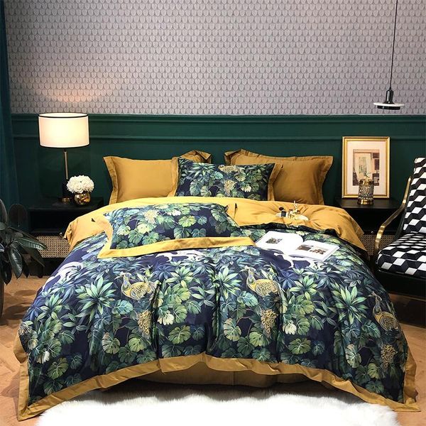 bedding sets luxury 600tc egyptian cotton tropical plants printing home textiles duvet flat/fitted set sheet pillowcases cover
bedding sets luxury 600tc egyptian cotton tropical plants printing home textiles duvet flat/fitted set sheet pillowcases cover