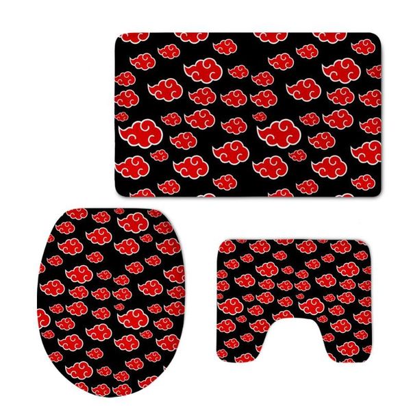 bath accessory set akatsuki cloud print 3 pieces rug with toilet seat cover soft flannel contour pedestal mat and lid
bath accessory set akatsuki cloud print 3 pieces rug with toilet seat cover soft flannel contour pedestal mat and lid