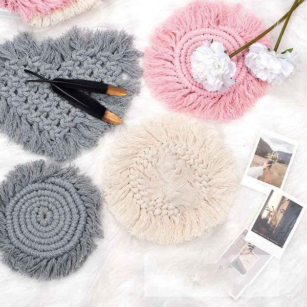mats & pads tassel handmade cotton rope mat insulation pad simple po placemat pography props #h
mats & pads tassel handmade cotton rope mat insulation pad simple po placemat pography props #h