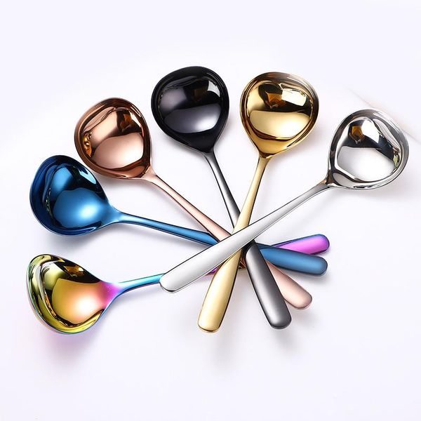 1pcs creative long handle spoon multi-purpose sauce kitchen tableware ramen 304 stainless steel soup spoons
1pcs creative long handle spoon multi-purpose sauce kitchen tableware ramen 304 stainless steel soup spoons