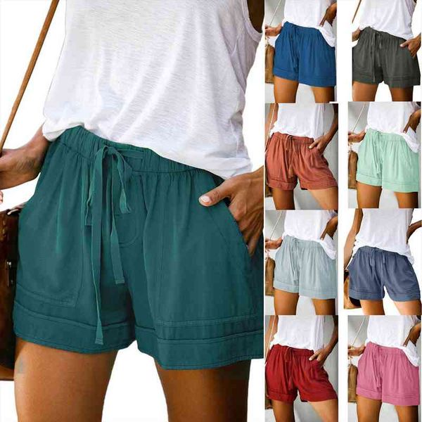 comfy drawstring splice sports women short casual elastic waist pocketed loose candy colors plus size, White;black
comfy drawstring splice sports women short casual elastic waist pocketed loose candy colors plus size, White;black