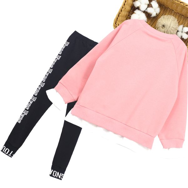 children clothes sweatshirt + legging clothing for girls letter kids girl clothes set casual costumes for children 6 8 10 12 14, White
children clothes sweatshirt + legging clothing for girls letter kids girl clothes set casual costumes for children 6 8 10 12 14, White