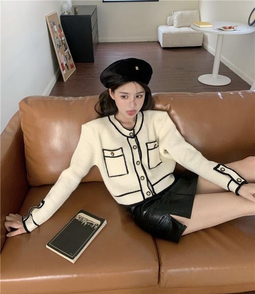 women's jackets real s 2021 autumn elegant socialite xiaoxiang, Black;brown
women's jackets real s 2021 autumn elegant socialite xiaoxiang, Black;brown