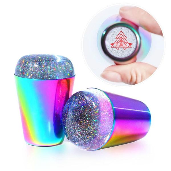 nail art templates 1 pc handle holographic transparent stamper for stamping plate clear head stamp template tools, White
nail art templates 1 pc handle holographic transparent stamper for stamping plate clear head stamp template tools, White