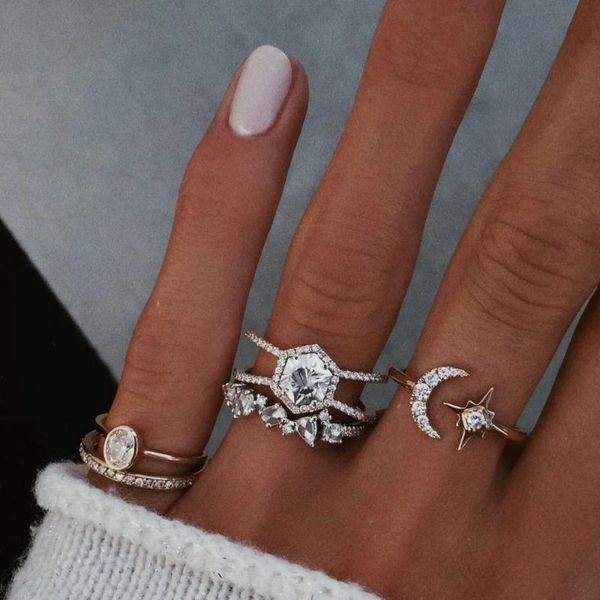 wedding rings 5pcs/set boho trendy 2021 personality moon hexagon irregular pattern ring for women golden grunge jewelry wholesale, Slivery;golden
wedding rings 5pcs/set boho trendy 2021 personality moon hexagon irregular pattern ring for women golden grunge jewelry wholesale, Slivery;golden