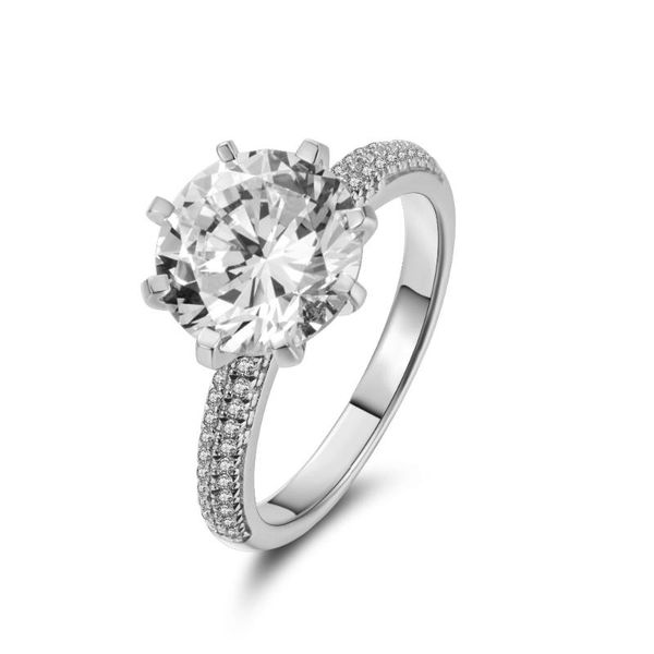 wedding rings 2021 classic luxury real solid 925 sterling silver ring 3ct 10 hearts arrows zircon jewelry engagement for women, Slivery;golden
wedding rings 2021 classic luxury real solid 925 sterling silver ring 3ct 10 hearts arrows zircon jewelry engagement for women, Slivery;golden