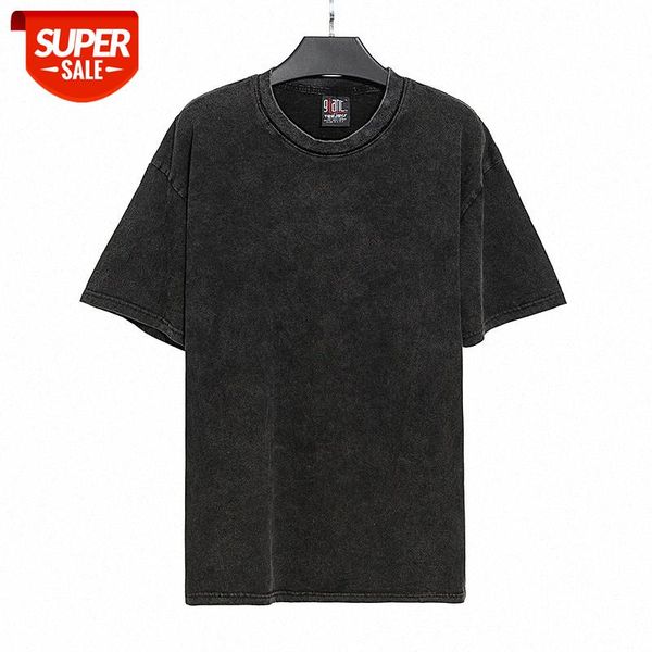 streetwear men high street heavy wash and old basic short-sleeved t-shirt #pi2g, White;black
streetwear men high street heavy wash and old basic short-sleeved t-shirt #pi2g, White;black