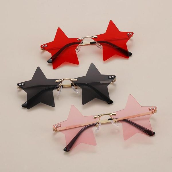 outdoor eyewear cute christmas decoration eyeglasses pentagram rimless sunglasses star shape sun glasses party
outdoor eyewear cute christmas decoration eyeglasses pentagram rimless sunglasses star shape sun glasses party