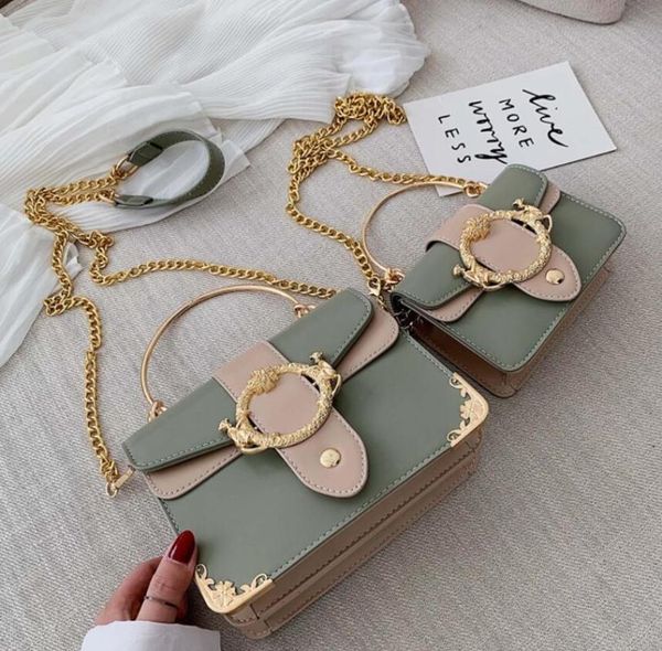 contrast color square crossbody bag 2021 totes with metal handle quality pu leather women's handbag chain shoulder messenger bag
contrast color square crossbody bag 2021 totes with metal handle quality pu leather women's handbag chain shoulder messenger bag