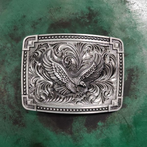 1 pcs flying eagle men's western cowboy metal belt buckle fit 4cm wide belts hebillas cinturon, Slivery;black
1 pcs flying eagle men's western cowboy metal belt buckle fit 4cm wide belts hebillas cinturon, Slivery;black