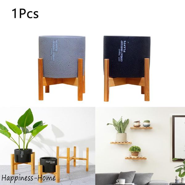 1pcs nordic wooden planter pot trays flower holder strong standing bonsai house balcony display stand planters & pots
1pcs nordic wooden planter pot trays flower holder strong standing bonsai house balcony display stand planters & pots