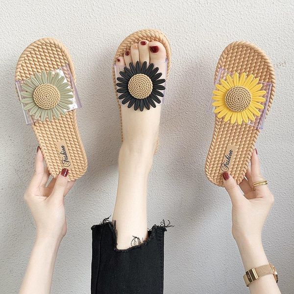 slippers women 2021 fashion sunflowers pu leather beach slides feamle indoor outdoor flip-flops flats flowers holiday, Black
slippers women 2021 fashion sunflowers pu leather beach slides feamle indoor outdoor flip-flops flats flowers holiday, Black