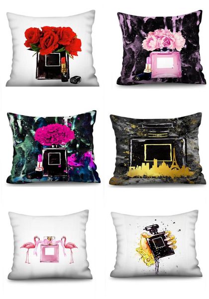 hand-painted flower perfume bottle cushion cover short plush pillowcase super soft sofa decoration cushion/decorative pillow
hand-painted flower perfume bottle cushion cover short plush pillowcase super soft sofa decoration cushion/decorative pillow