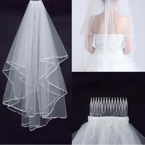 2021 two-layer wedding veils real garden veils shoulder-length with comb white veils for wedding, Black
2021 two-layer wedding veils real garden veils shoulder-length with comb white veils for wedding, Black