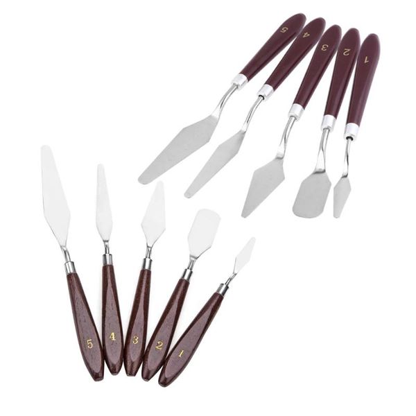 gift sets 10pcs art oil painting spatulas stainless steel color mixing tools for school
gift sets 10pcs art oil painting spatulas stainless steel color mixing tools for school